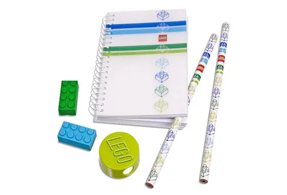 LEGO 851911 Classic Stripes Stationery Set (Blue)
