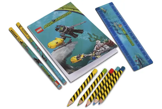 LEGO 851954 Aquaraiders Stationery Set