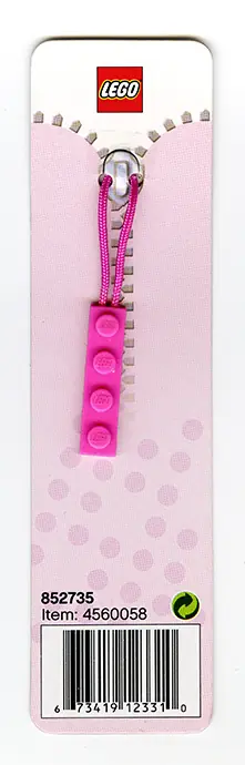 LEGO 852735 Zipper Puller (Pink)