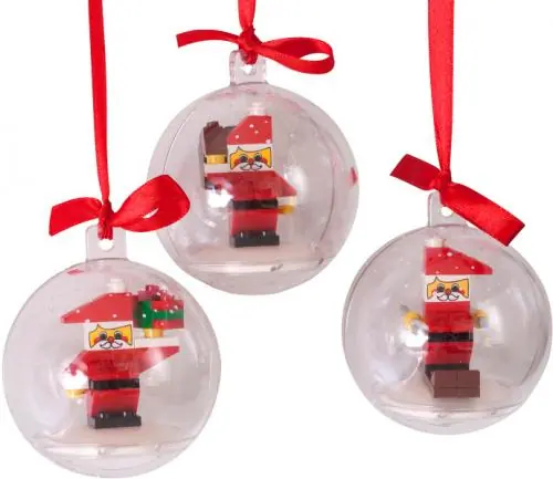 LEGO 852744 Christmas Tree Ornaments, Build Your Own Holiday Ornaments