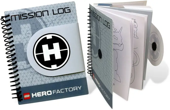 LEGO 853083 Hero Factory Mission Log Book