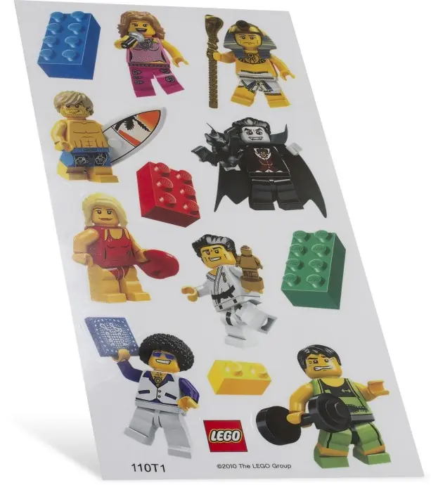 LEGO 853216 Minifigure Sticker Set