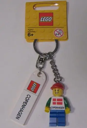 LEGO 853305 Copenhagen Key Chain