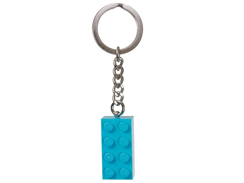 LEGO 853380 Turquoise Brick Key Chain