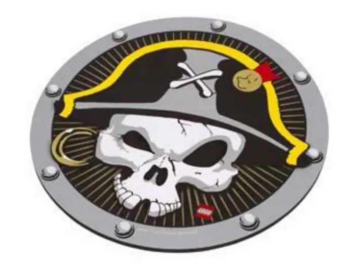 LEGO 853426 Pirate Shield (Gray)