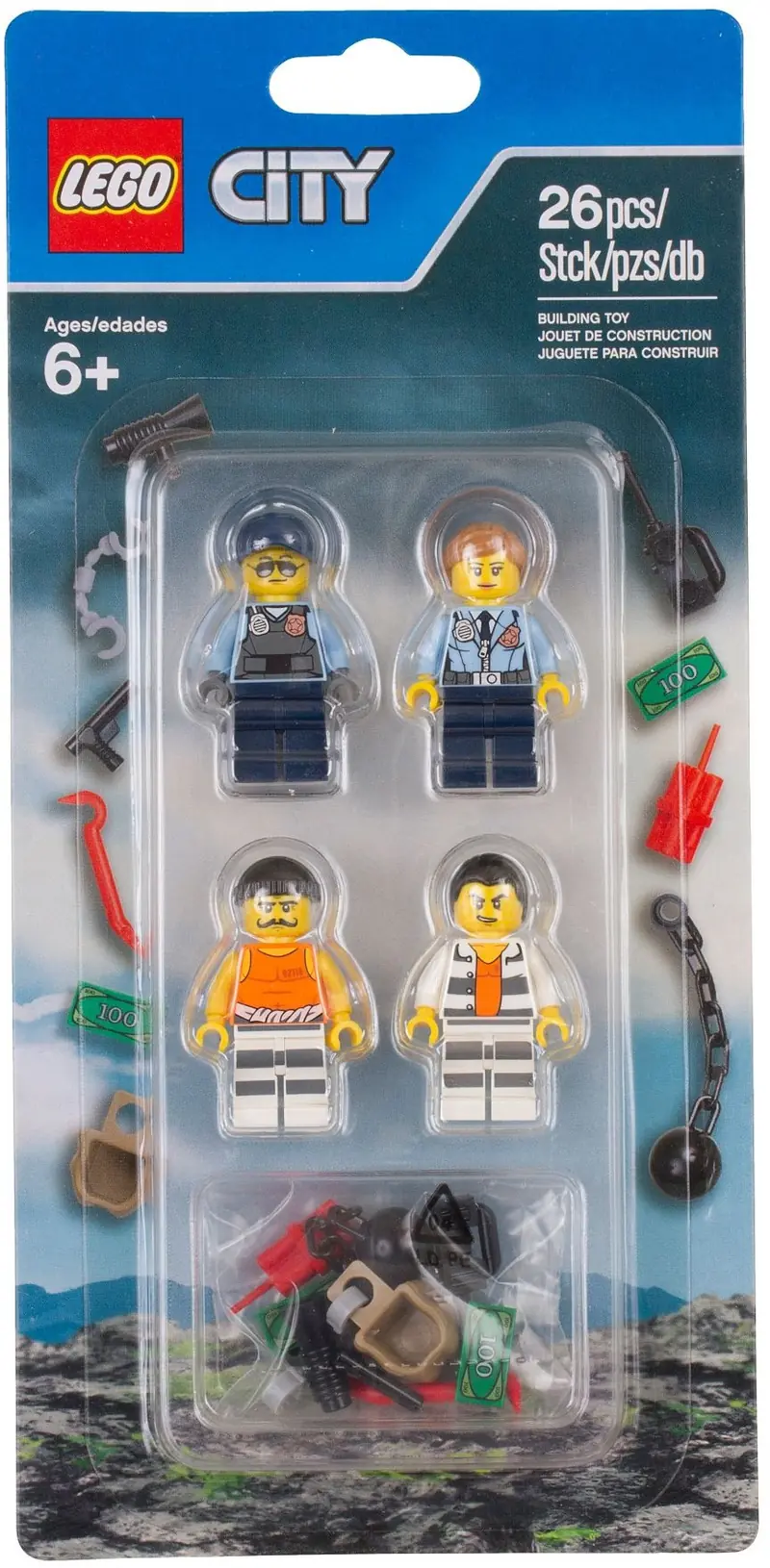 LEGO 853570 Zestaw akcesoriów do Więziennej Wyspy zdjęcie 2