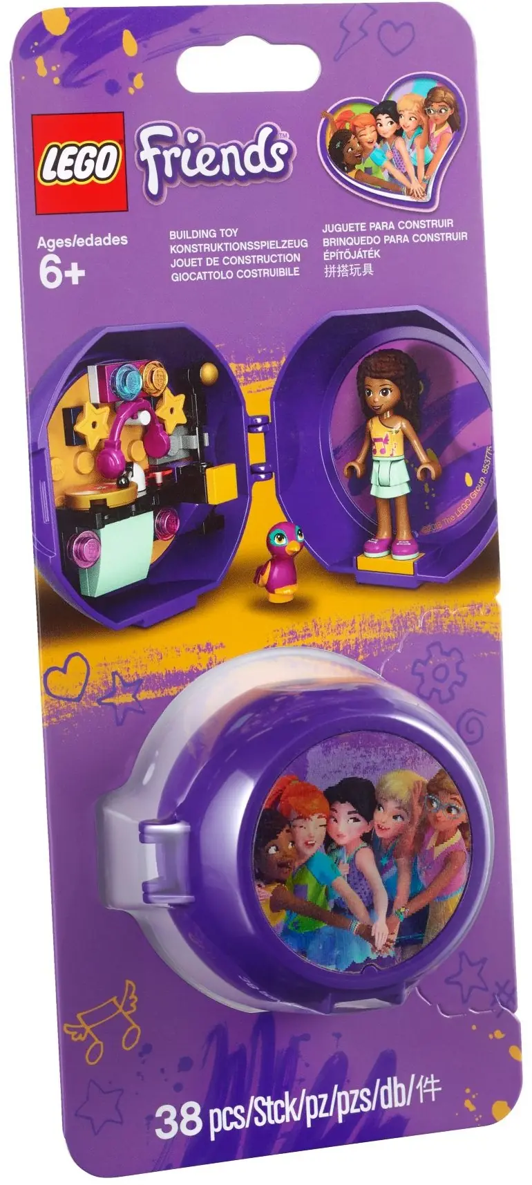 LEGO 853775 Stanowisko DJ-a Andrei - kapsuła zdjęcie 2