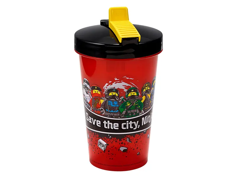 LEGO 853901 Ninjago Tumbler with Straw (Black Lid)