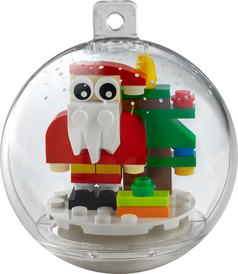 LEGO 854037 Świąteczna bombka z Mikołajem zdjęcie 2