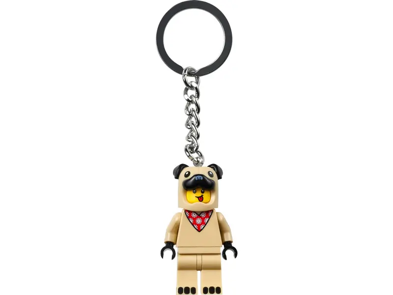 LEGO 854158 Breloczek z chłopakiem w kostiumie buldoga