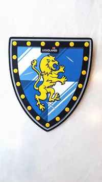 LEGO 854250 Legoland Yellow Lion Shield