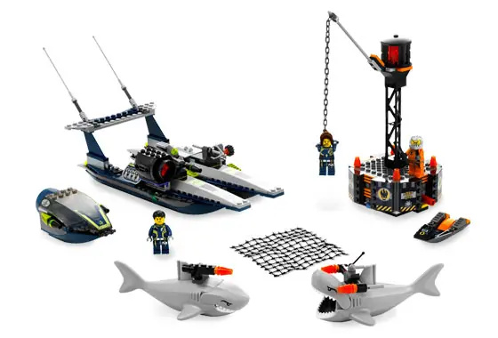LEGO 8633 Misja 4: Ratunek przy pomocy motorówki