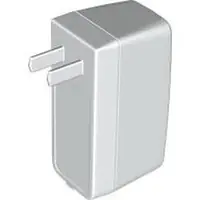 LEGO 88019 USB Power Adapter Type A (No Holes in Pins)