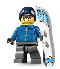 LEGO 8805 Snowboarder Guy