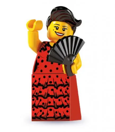 LEGO 8827 Tancerka flamenco
