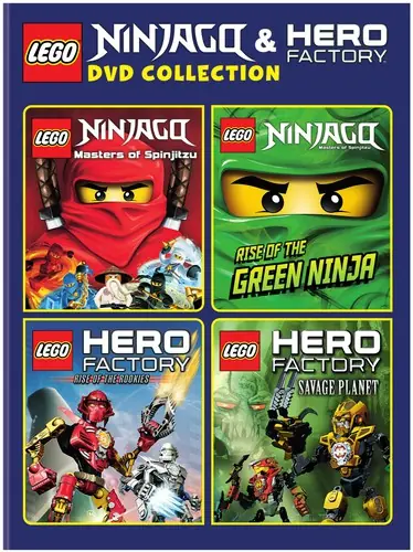 LEGO 883929399031 Ninjago and Hero Factory Collection (DVD)