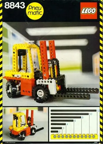 LEGO 8843 Fork Lift Truck