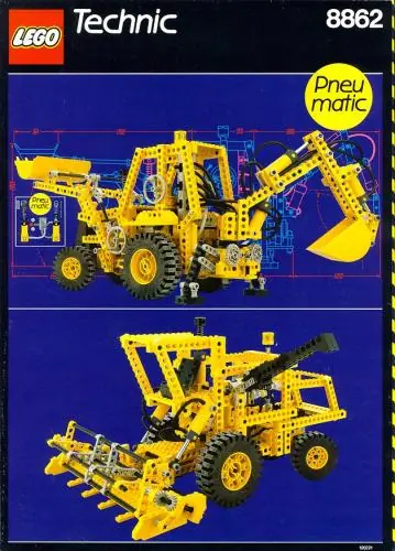 LEGO 8862 Backhoe Grader
