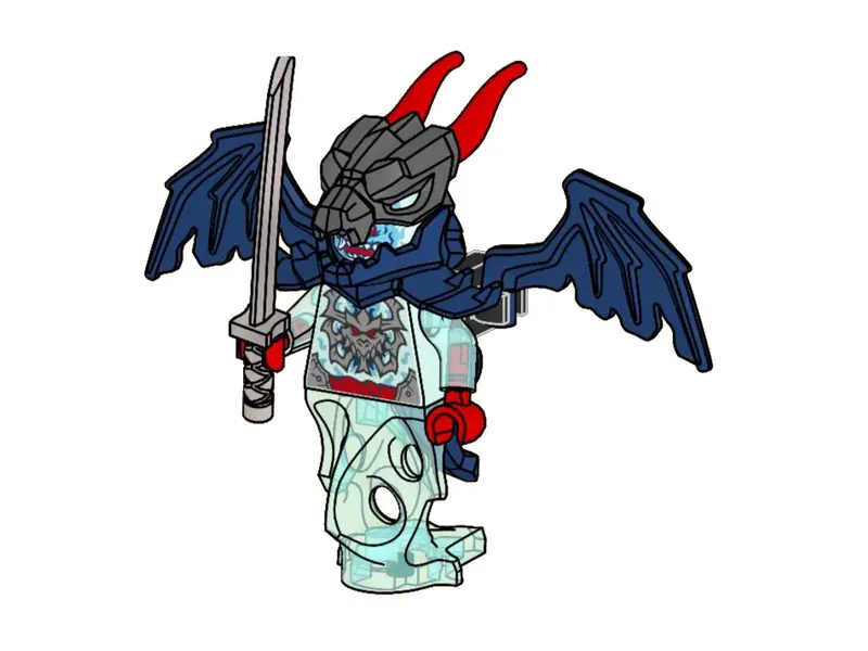 LEGO 892509 Spectral Dragonian Warrior