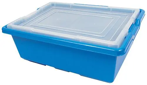 LEGO 9001 Medium Storage Bin (Blue)