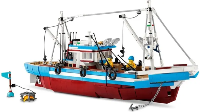 LEGO 910010 Duży kuter rybacki