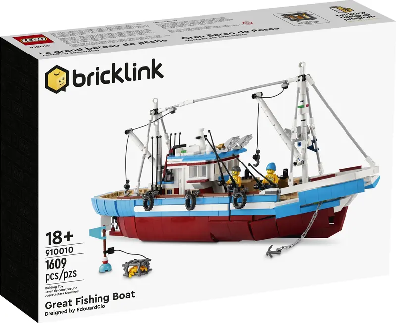 LEGO 910010 Duży kuter rybacki zdjęcie 3