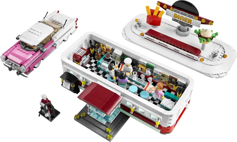 LEGO 910011 Restauracja z lat pięćdziesiątych zdjęcie 2