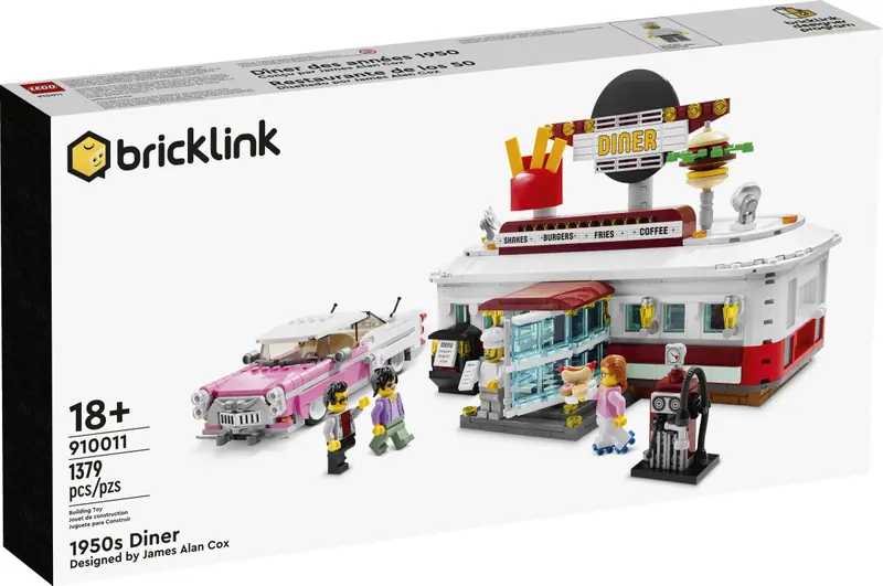 LEGO 910011 Restauracja z lat pięćdziesiątych zdjęcie 3