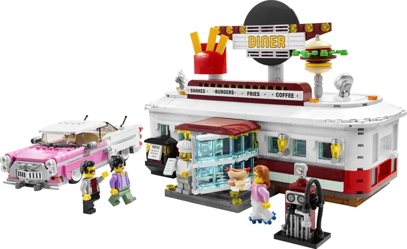 LEGO 910011 Restauracja z lat pięćdziesiątych