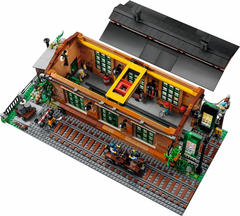 LEGO 910033 Stara lokomotywownia zdjęcie 3
