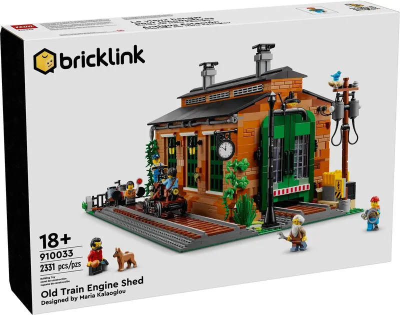 LEGO 910033 Stara lokomotywownia zdjęcie 4