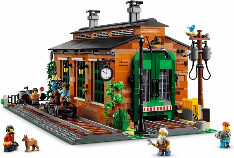 LEGO 910033 Stara lokomotywownia zdjęcie 6