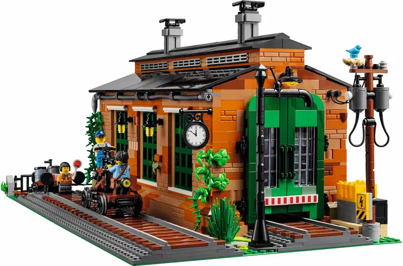 LEGO 910033 Stara lokomotywownia zdjęcie 7