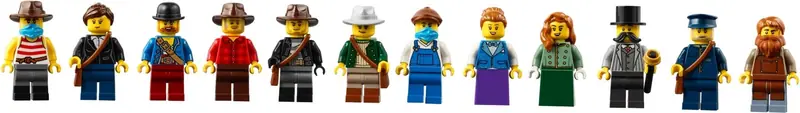 LEGO 910044 Pociąg na Dzikim Zachodzie zdjęcie 2