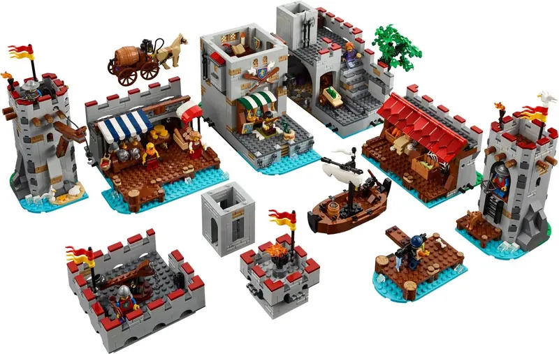 LEGO 910047 Średniowieczny nadmorski rynek zdjęcie 4