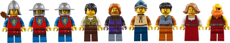 LEGO 910047 Średniowieczny nadmorski rynek zdjęcie 5