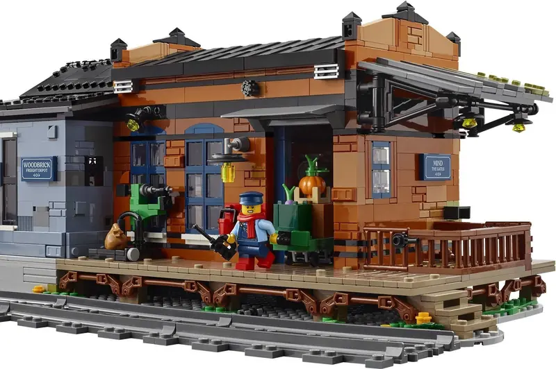 LEGO 910072 Skład towarowy z drewnianych cegieł