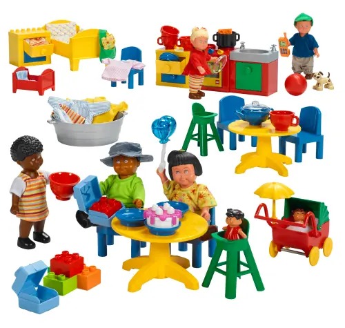 LEGO 9215 Dolls Family Set