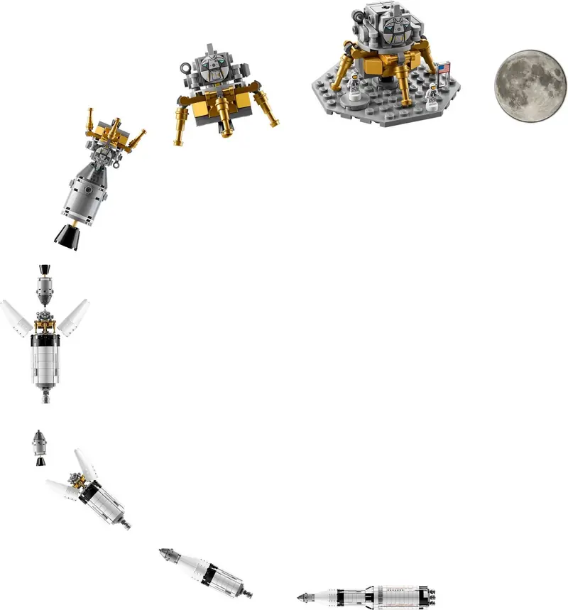 LEGO 92176 Rakieta NASA Apollo Saturn V zdjęcie 7
