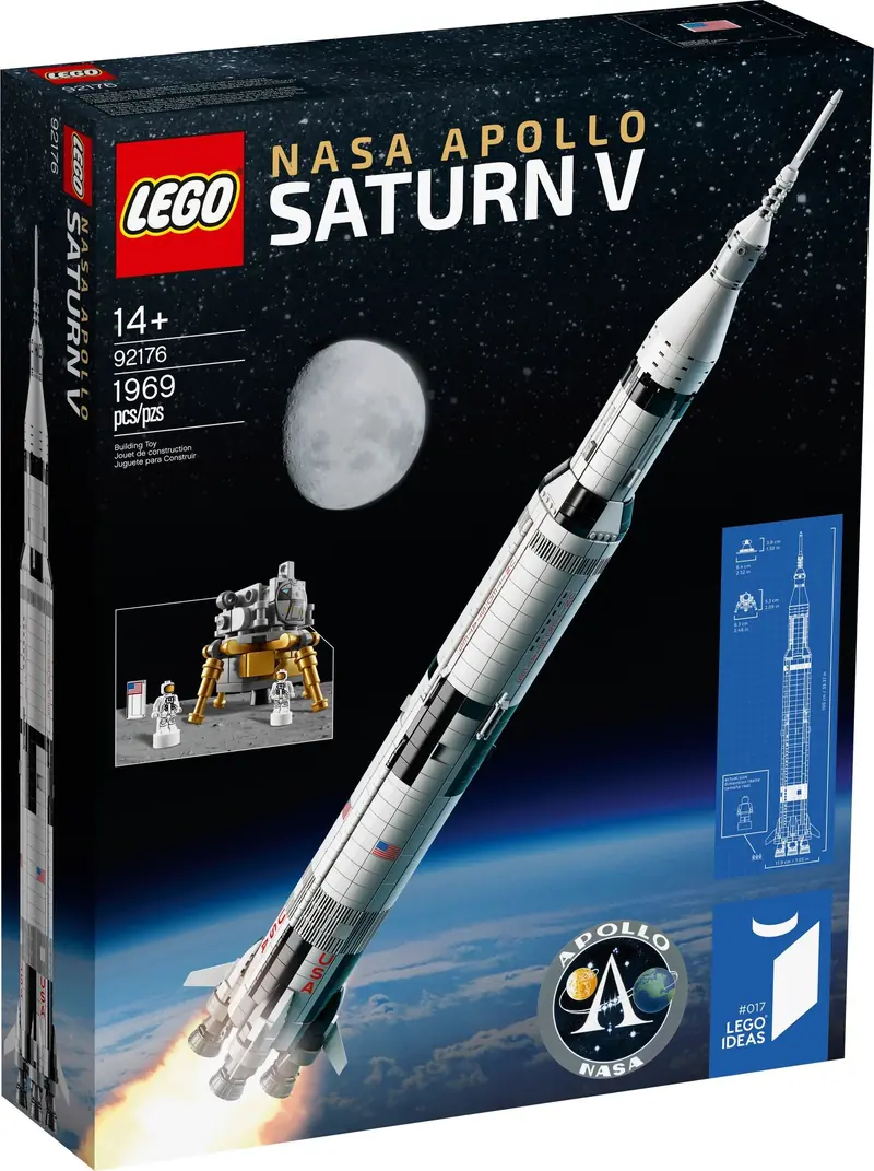 LEGO 92176 Rakieta NASA Apollo Saturn V zdjęcie 2