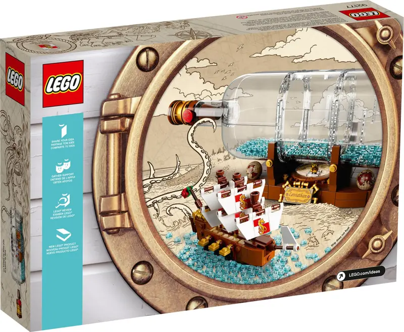 LEGO 92177 Statek w butelce zdjęcie 2