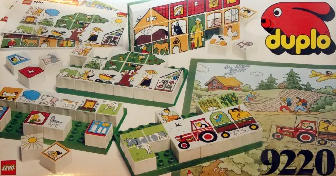 LEGO 9220 Mosaic Set - Farm Scene
