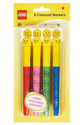 LEGO 9344914002622 8 Coloured Markers