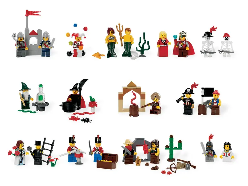 LEGO 9349 Fairytale and Historic Minifigure Set
