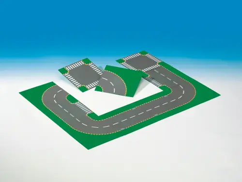 LEGO 9373 Road Plates