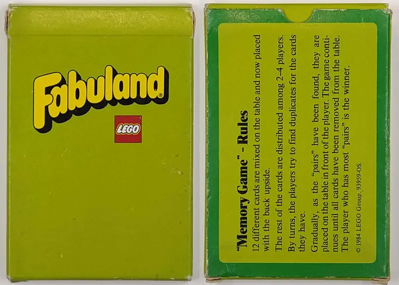 LEGO 93959 Fabuland Memory Game