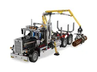 LEGO 9397 Ciężarówka do transportu drewna