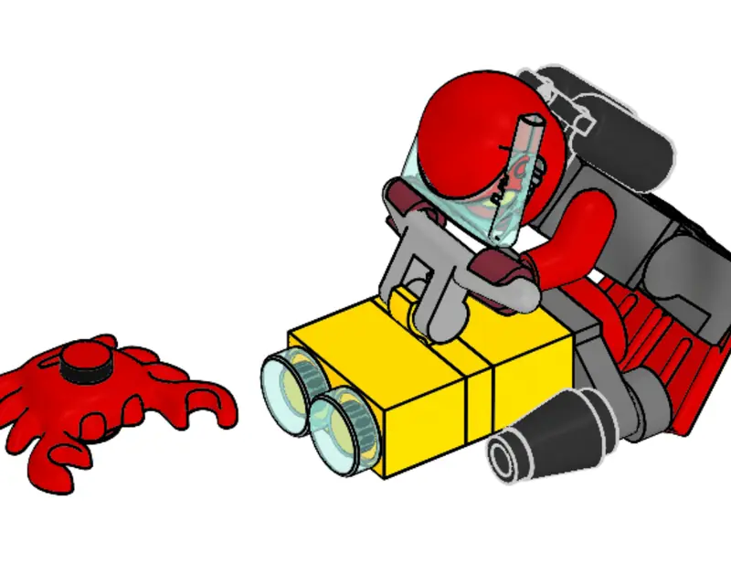 LEGO 952107 Nurek i Krab