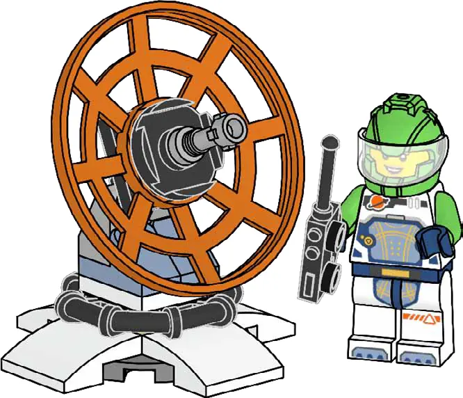 LEGO 952411 Astronaut and Radio Station