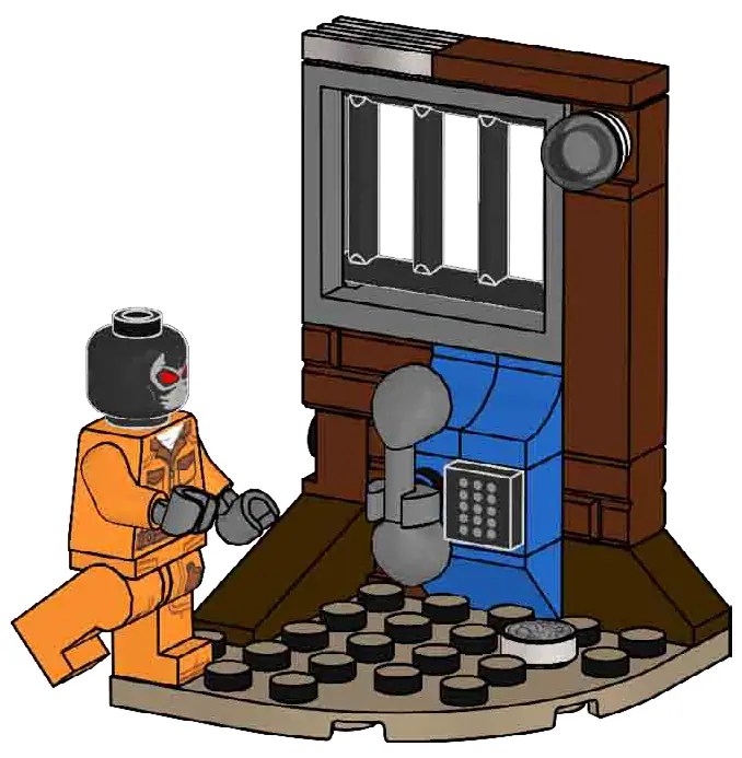 LEGO 971337 Bane in Prison